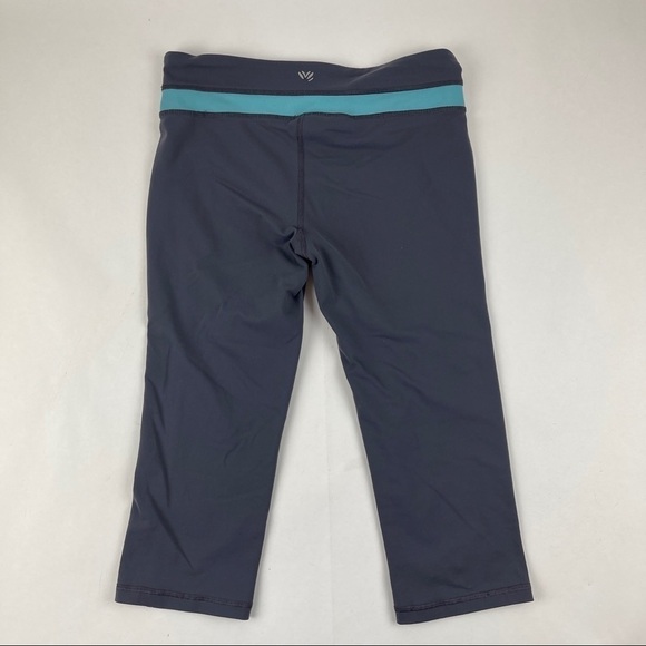 Leggings Womens Gray Pull On Compression - Picture 6 of 7